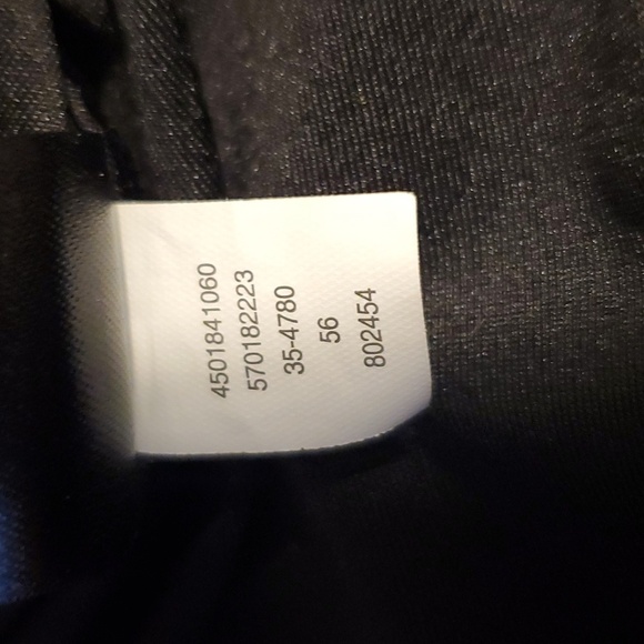 WHBM Stripe Bodycon Midi Dress SZ 00 - Picture 7 of 7